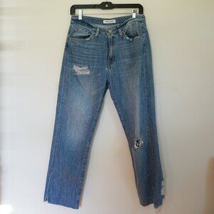 Flying Monkey Blue Straight Leg Jeans